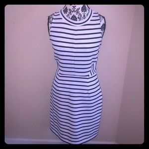 Striped Sheath Dress
